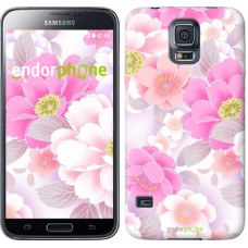 Чохол для Samsung Galaxy S5 Duos SM G900FD Цвіт яблуні 2225c-62