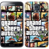 Чохол для Samsung Galaxy S5 Duos SM G900FD GTA 5. Collage 630c-62