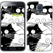 Чохол для Samsung Galaxy S5 Duos SM G900FD Коти v2 3565c-62