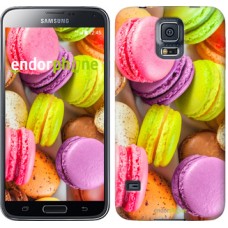 Чохол для Samsung Galaxy S5 Duos SM G900FD Макаруни 2995c-62