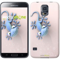 Чохол для Samsung Galaxy S5 G900H Гекончік 1094c-24