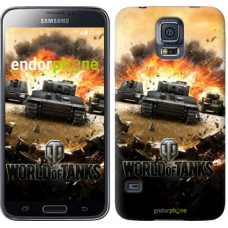 Чохол для Samsung Galaxy S5 G900H World of tanks v1 834c-24