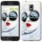 Чохол для Samsung Galaxy S5 mini G800H Дівчина аквареллю 2829m-44