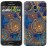 Чохол для Samsung Galaxy S5 mini G800H Золотий візерунок 678m-44