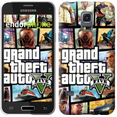 Чехол для Samsung Galaxy S5 mini G800H GTA 5. Collage 630m-44