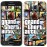 Чохол для Samsung Galaxy S5 mini G800H GTA 5. Collage 630m-44