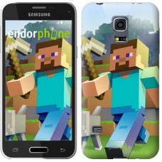 Чехол для Samsung Galaxy S5 mini G800H Minecraft 4 2944m-44