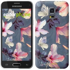 Чохол для Samsung Galaxy S5 mini G800H Намальовані квіти 2714m-44