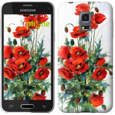 Чохол для Samsung Galaxy S5 mini G800H Маки 523m-44