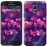 Чохол для Samsung Galaxy S5 mini G800H Пурпурові квіти 2719m-44