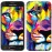 Чохол для Samsung Galaxy S5 mini G800H Різнобарвний лев 2713m-44
