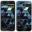 Чохол для Samsung Galaxy S5 mini G800H Трикутники 2859m-44