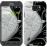 Чохол для Samsung Galaxy S6 active G890 Квіти на чорно-білому тлі 840u-331