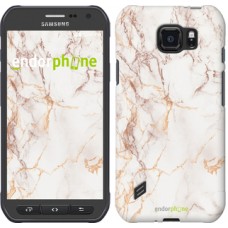 Чохол для Samsung Galaxy S6 active G890 Білий мармур 3847u-331