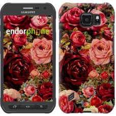 Чохол для Samsung Galaxy S6 active G890 Квітучі троянди 2701u-331