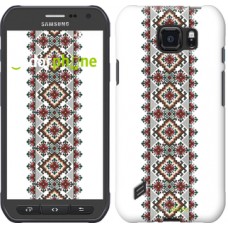 Чохол для Samsung Galaxy S6 active G890 Вишиванка 22 590u-331