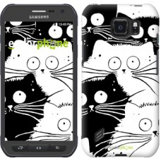 Чохол для Samsung Galaxy S6 active G890 Коти v2 3565u-331