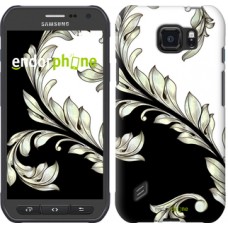 Чохол для Samsung Galaxy S6 active G890 White and black 1 2805u-331