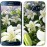 Чохол для Samsung Galaxy S6 Edge G925F Білі лілії 2686c-83