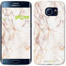 Чохол для Samsung Galaxy S6 Edge G925F Білий мармур 3847c-83