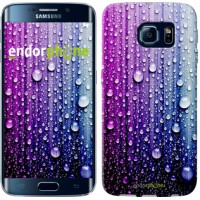 Чохол для Samsung Galaxy S6 Edge G925F Краплі води 3351c-83