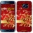 Чохол для Samsung Galaxy S6 Edge G925F Ажурні серця 734c-83