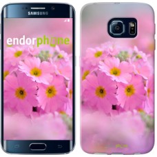 Чохол для Samsung Galaxy S6 Edge G925F Рожева примула 508c-83