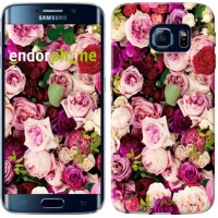 Чохол для Samsung Galaxy S6 Edge G925F Троянди і півонії 2875c-83
