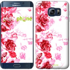 Чохол для Samsung Galaxy S6 Edge Plus G928 Намальовані троянди 724u-189