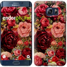 Чохол для Samsung Galaxy S6 Edge Plus G928 Квітучі троянди 2701u-189