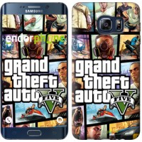 Чохол для Samsung Galaxy S6 Edge Plus G928 GTA 5. Collage 630u-189