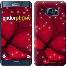 Чохол для Samsung Galaxy S6 Edge Plus G928 Місячна метелик 1663u-189