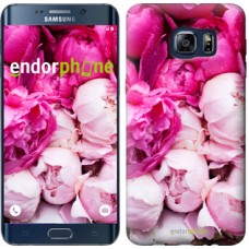 Чохол для Samsung Galaxy S6 Edge Plus G928 Рожеві півонії 2747u-189