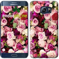 Чохол для Samsung Galaxy S6 Edge Plus G928 Троянди і півонії 2875u-189