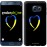 Чохол для Samsung Galaxy S6 Edge Plus G928 Жовто-блакитне серце 885u-189