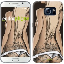 Чохол для Samsung Galaxy S6 G920 Дівчина з татуюванням 2735c-80