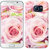 Чохол для Samsung Galaxy S6 G920 Троянди 525c-80