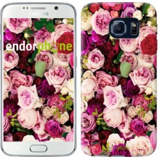 Чохол для Samsung Galaxy S6 G920 Троянди і півонії 2875c-80