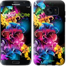Чохол для Samsung Galaxy S7 Edge G935F Абстрактні квіти 511c-257