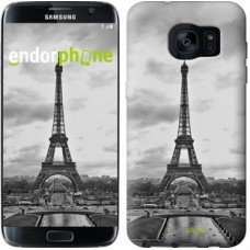Чехол для Samsung Galaxy S7 Edge G935F Чёрно-белая Эйфелева башня 842c-257