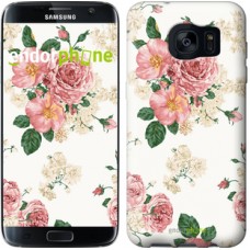 Чохол для Samsung Galaxy S7 Edge G935F квіткові шпалери v1 2293c-257