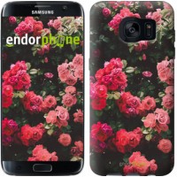 Чехол для Samsung Galaxy S7 Edge G935F Куст с розами 2729c-257