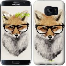 Чохол для Samsung Galaxy S7 Edge G935F Лис в окулярах 2707c-257