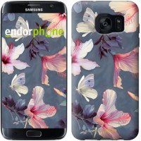 Чохол для Samsung Galaxy S7 Edge G935F Намальовані квіти 2714c-257