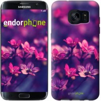Чохол для Samsung Galaxy S7 Edge G935F Пурпурові квіти 2719c-257