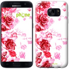 Чохол для Samsung Galaxy S7 G930F Намальовані троянди 724m-106