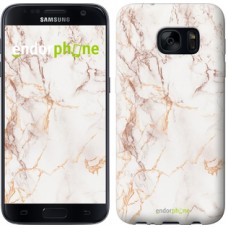 Чохол для Samsung Galaxy S7 G930F Білий мармур 3847m-106