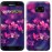 Чохол для Samsung Galaxy S7 G930F Пурпурові квіти 2719m-106