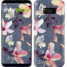 Чохол для Samsung Galaxy S8 Plus Намальовані квіти 2714c-817