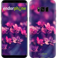 Чохол для Samsung Galaxy S8 Пурпурові квіти 2719c-829
